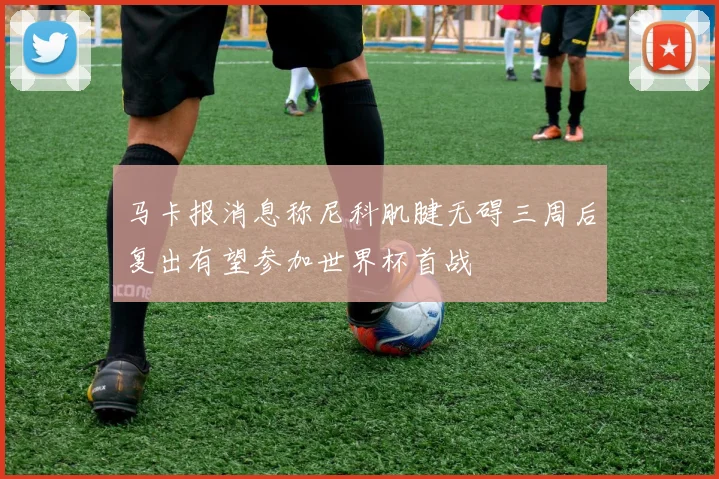 马卡报消息称尼科肌腱无碍三周后复出有望参加世界杯首战